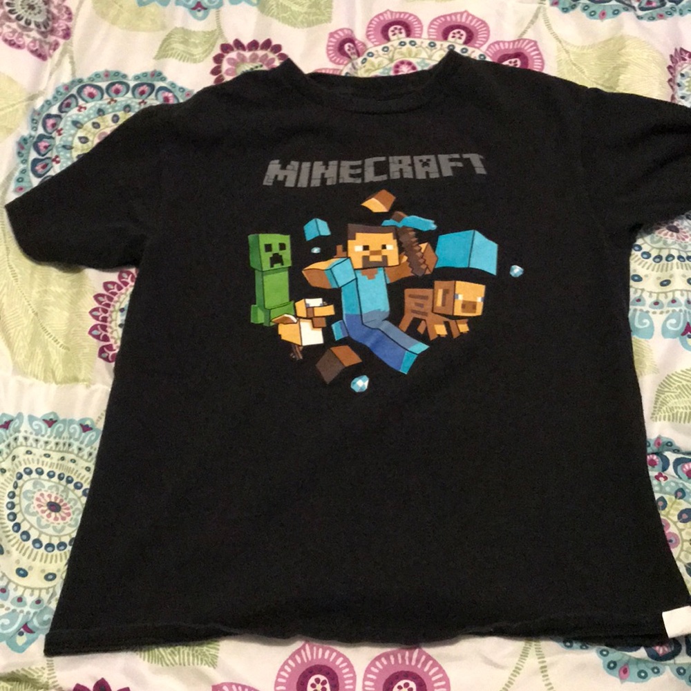Boys Minecraft shirt